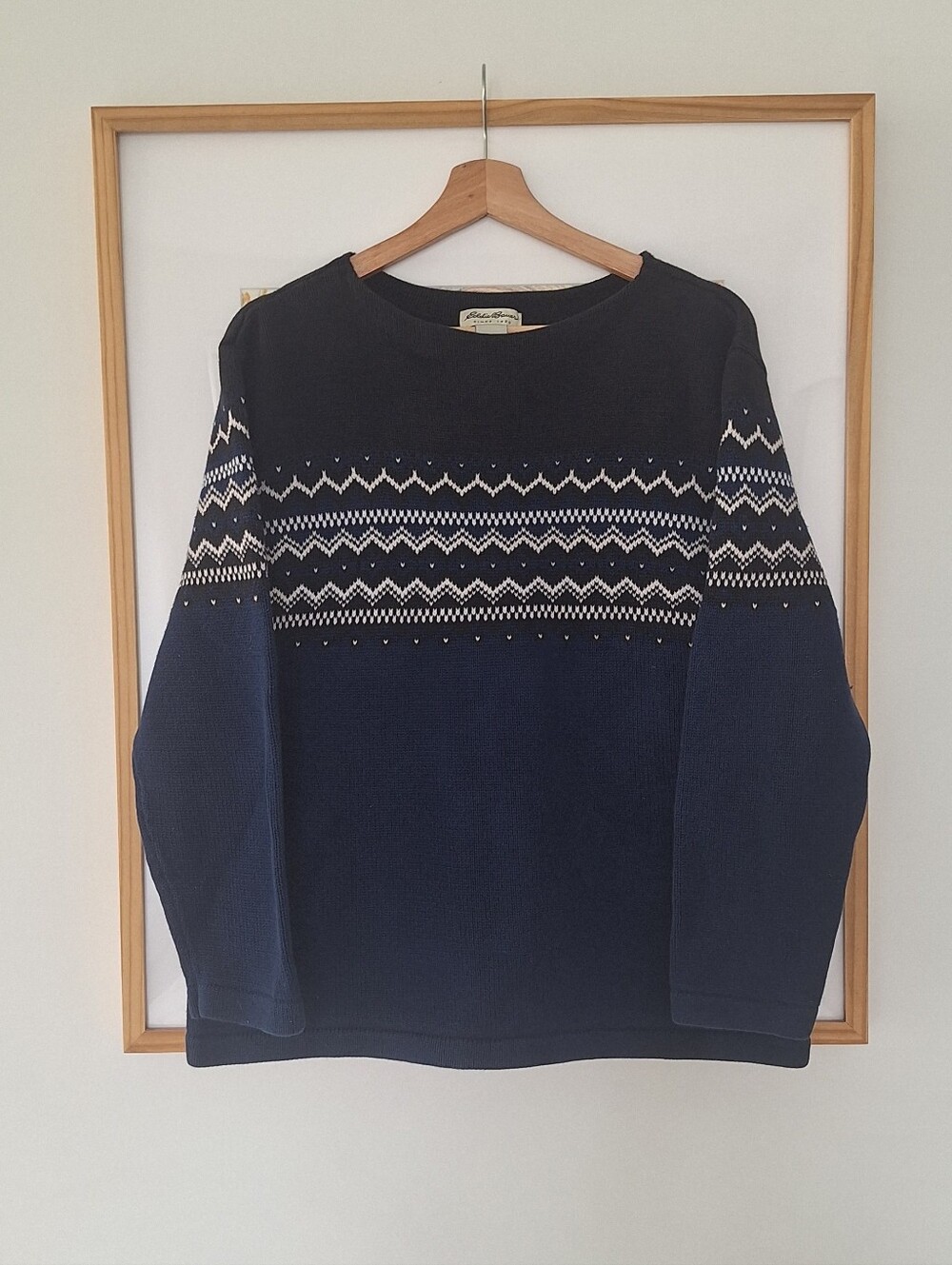 Eddie Bauer Nordic Cotton Sweater